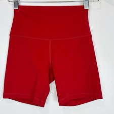 Lululemon Align Short 6"   Dark Red / Sold Out   Size 4 Soft Nulu Yoga Shorts