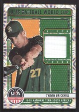 2023 Panini Stars & Stripes USA Baseball #U18-TB Tyron Brickhill