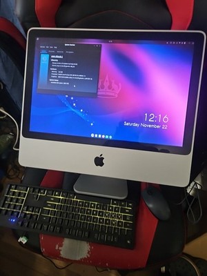 Apple iMac 20'' Desktop w/Ubuntu Budgie OS 4GB RAM/IntelCore 2Duo