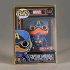 Funko Pop! Marvel - Captain America 648 - Black Light - Target Exclusive MINT