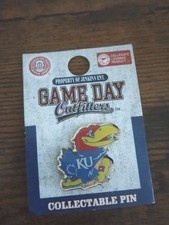 Kansas University Collectible Lapel Pin Jayhawk Ku Game Day Official Licensed 