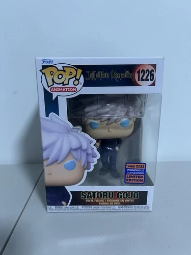 Funko Pop Jujutsu Kaisen Satoru Gojo Vinyl Figure 1226 Wonderous Convention