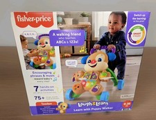 Fisher-Price Laugh  Learn Smart Stages Puppy Walker Baby Musical Toy 6-36M