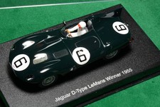 1/32 AUTOART #6 1955 JAGUAR D-TYPE LEMANS WINNER BRITISH GREEN SLOTCAR-VERY RARE