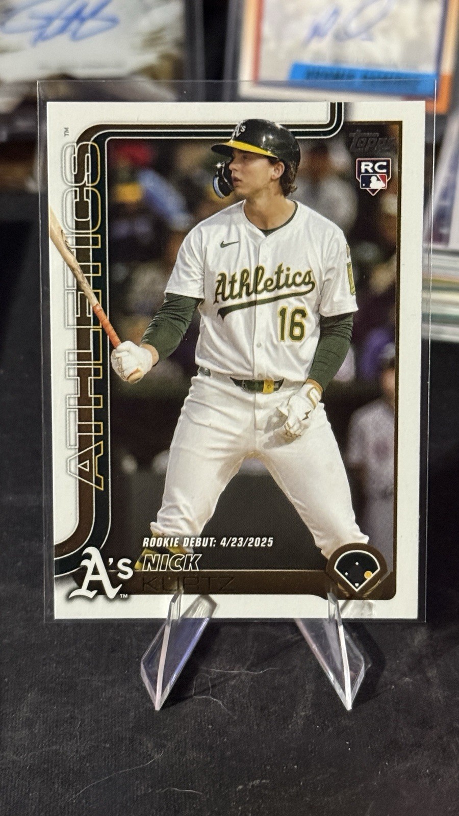 2025 Topps Update Series - Rookie Debut Nick Kurtz #US197 (RC)