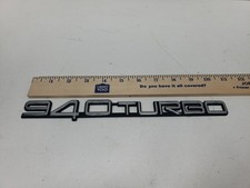 Volvo 940 Turbo Rear Badge Emblem Logo Oem Volvo 940 Turbo Rear Badge Emblem Logo Oem