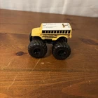 Too S'cool School Bus Monster Jam Truck Plastic Rare Vintage Hot Wheels