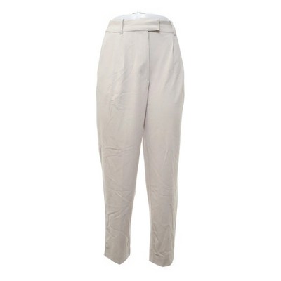 H&M, Stoffhose, Größe: 36, Beige, Elasthan/Polyester/Viskose, Einfarbig #afe