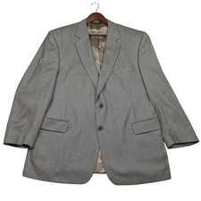 Jos A Bank Signature Collection 100 Wool Blazer Houndstooth Sport Coat 48R