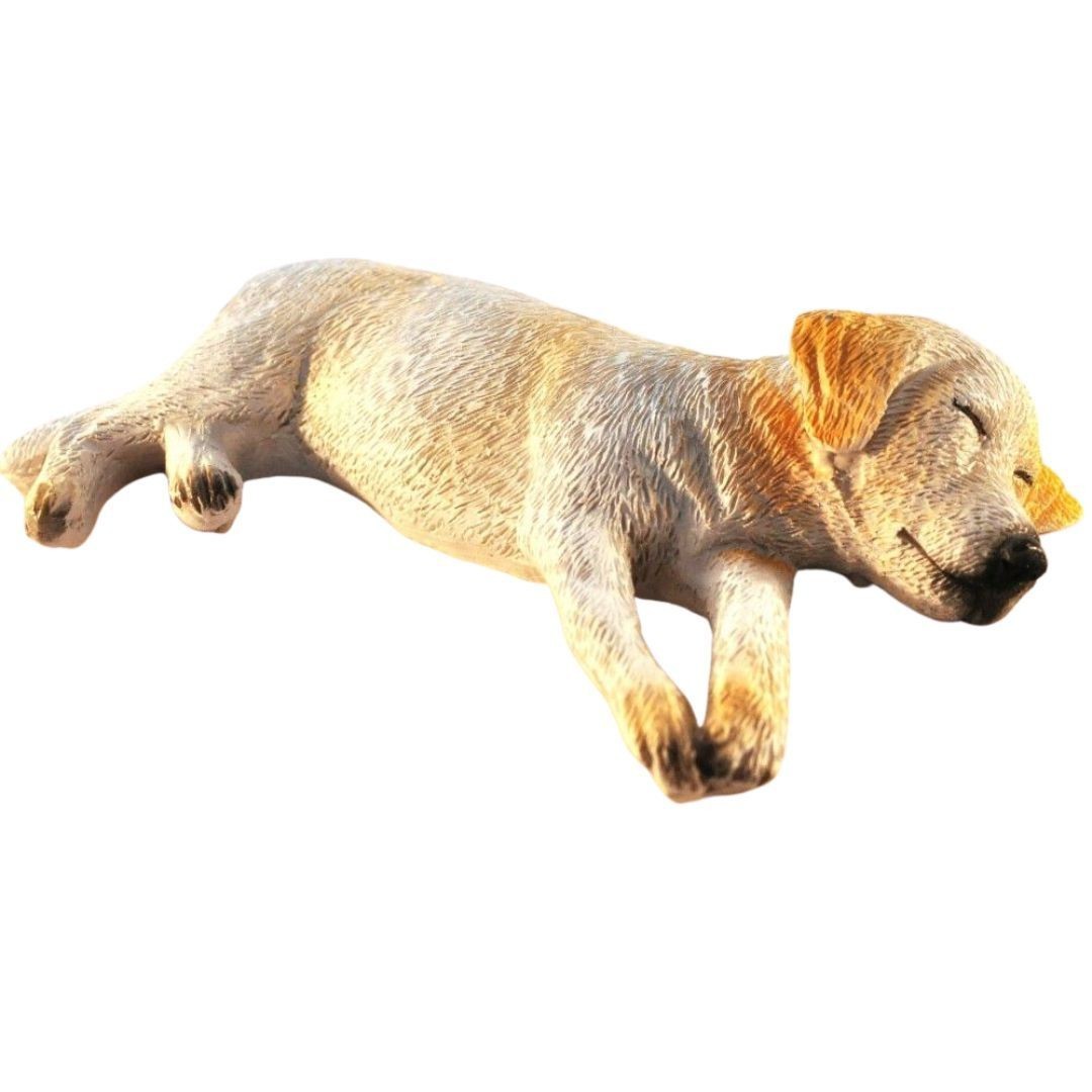 Dolls House Dog Labrador Sleeping Resin Domestic Animal Miniature 1:12th Scale