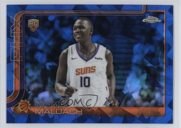 2025-26 Topps Chrome Sapphire Khaman Maluach #260 1se7