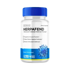 Herpafend Skin Health Capsules - Supports Healthy Clear Skin- 60 Capsules