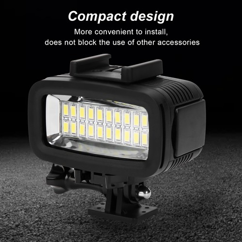 40m Underwater Photography Fill Light Waterproof Diving Camera LED Video Light - Picture 4 of 24