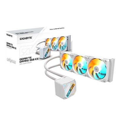 GIGABYTE GME 360 ICE Wasserkühlung für AMD und Intel CPU Weiß