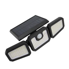 Outdoor Solar Wall Light With Motion Sensor Remote Control Foldable IP65 Wat FFW