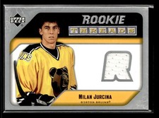 2005-06 Upper Deck - Rookie Threads - #RT-MJ Milan Jurcina