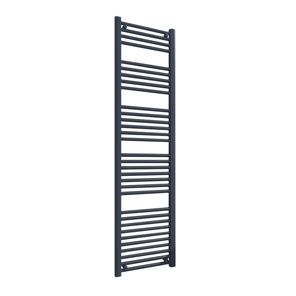 Anthracite Towel Rail Radiator Designer Heated Bathroom Warmer 400mm x 1600mm