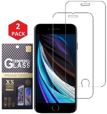 2x iPhone SE 2022 / SE 2020 Panzerfolie Premium Schutzglas Glas Display 9H