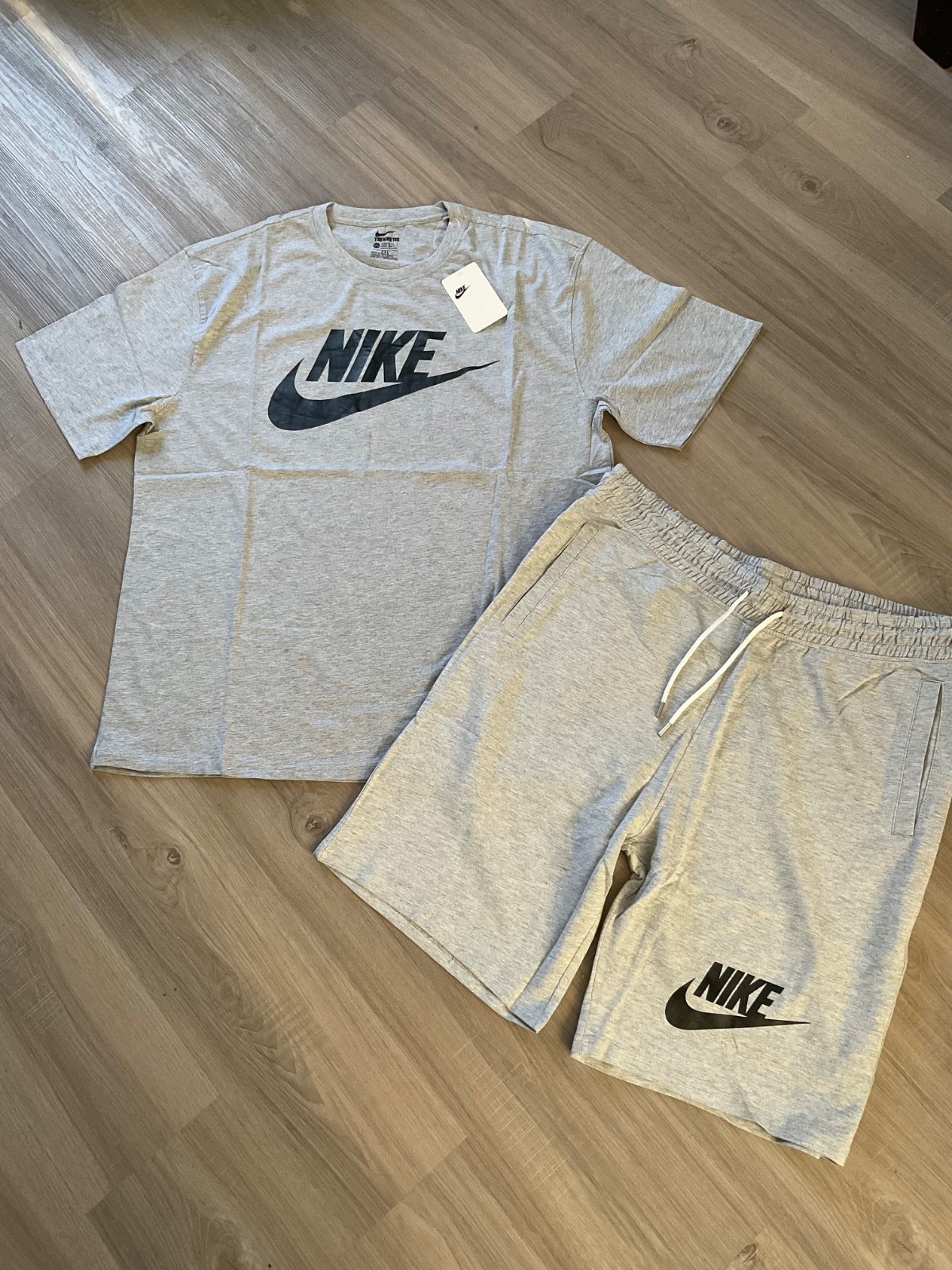 Men’s NWT Nike Shorts Set - GREY - 3XL