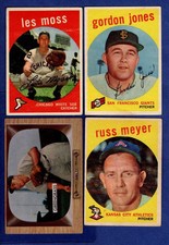 Vintage Baseball Card Lot 200 Cards 1950s-1990s HOFs Stars Rookies - Griffey jr+