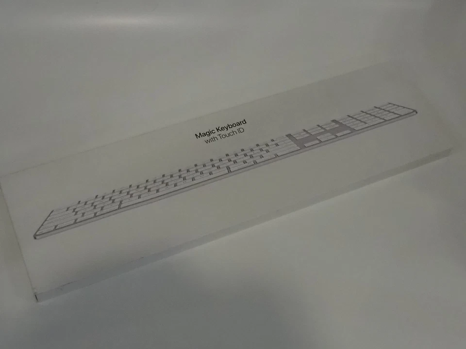 Apple Magic Keyboard Weiß mit Touc ID und Numeric Keypad NEU & OVP 2024 - Bild 2 von 4