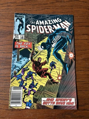 Amazing Spider-Man #265 newsstand - 1st Print - 1st Silver Sable - 1985 - VF/NM