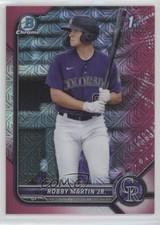2022 Bowman Mega Box Fuchsia Mojo Refractor 57/199 Robby Martin Jr #BCP-43 0jo2
