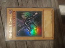 Yu-Gi-Oh Red-Eyes Black Dragon LOB-070 1st Ed. Ultra Rare Yugioh English LP