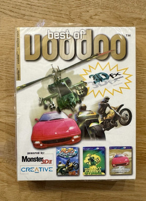 Best of Voodoo PC Big Box | 3Dfx Retro-Sammlung | DEUTSCH | OVP (Folie offen)