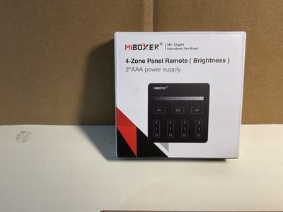 MiBoxer 4-Zonen Touch-Panel Fernbedienung B1-B   Helligkeit   2,4 GHz