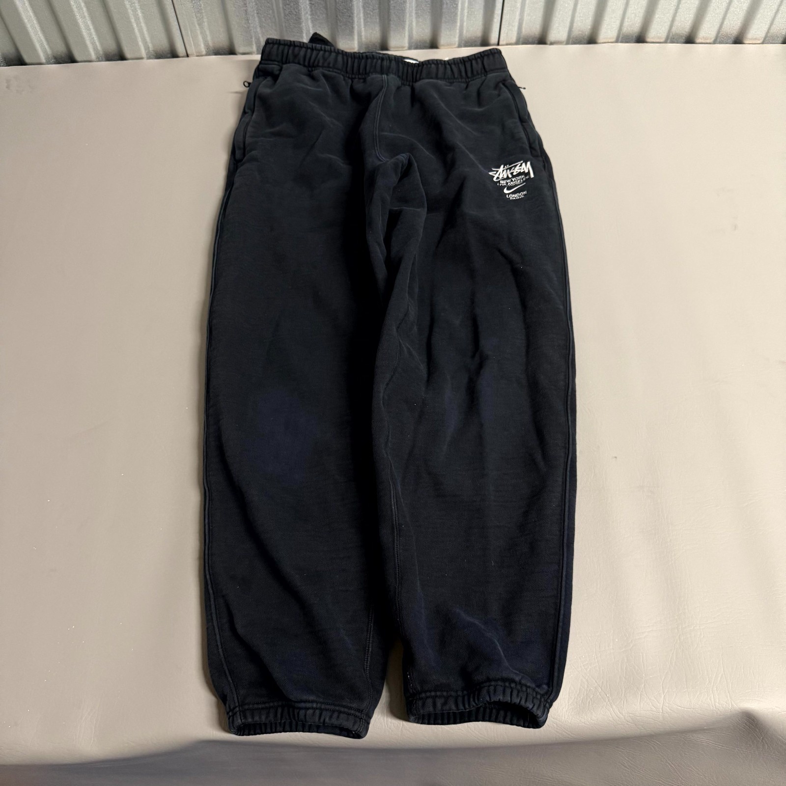 Nike x Stussy International Tracksuit Mens Medium Black Rare thumbnail 7