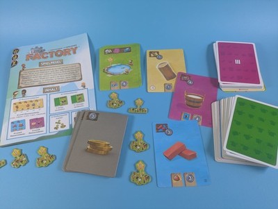 Iello Gesellschaftsspiel Brettspiel LITTLE FACTORY Spiel ( auch Solo ) deutsch