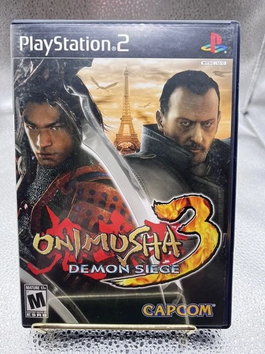 Onimusha 3: Demon Siege (Sony PlayStation 2, 2004) - CIB Complete w/Manual