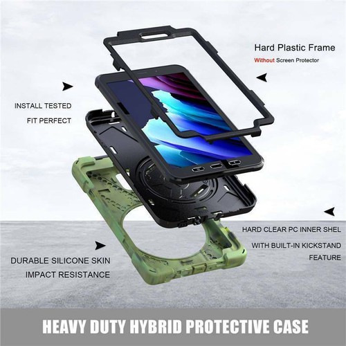 Für Samsung Galaxy Tab Active3 T570 T575 T577 8" Drehbarer Ständer Hülle Cover  - Bild 90 von 95