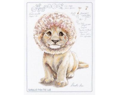RTO Cross-stitch Kit with printed background DaNDY LiON M70040