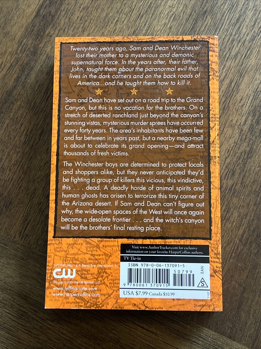 Supernatural: Witch's Canyon by Jeff Mariotte (English) Mass