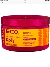 ECO TEXTURE EDIT KOILY DEFINE ELONGATING CREAM - 6oz