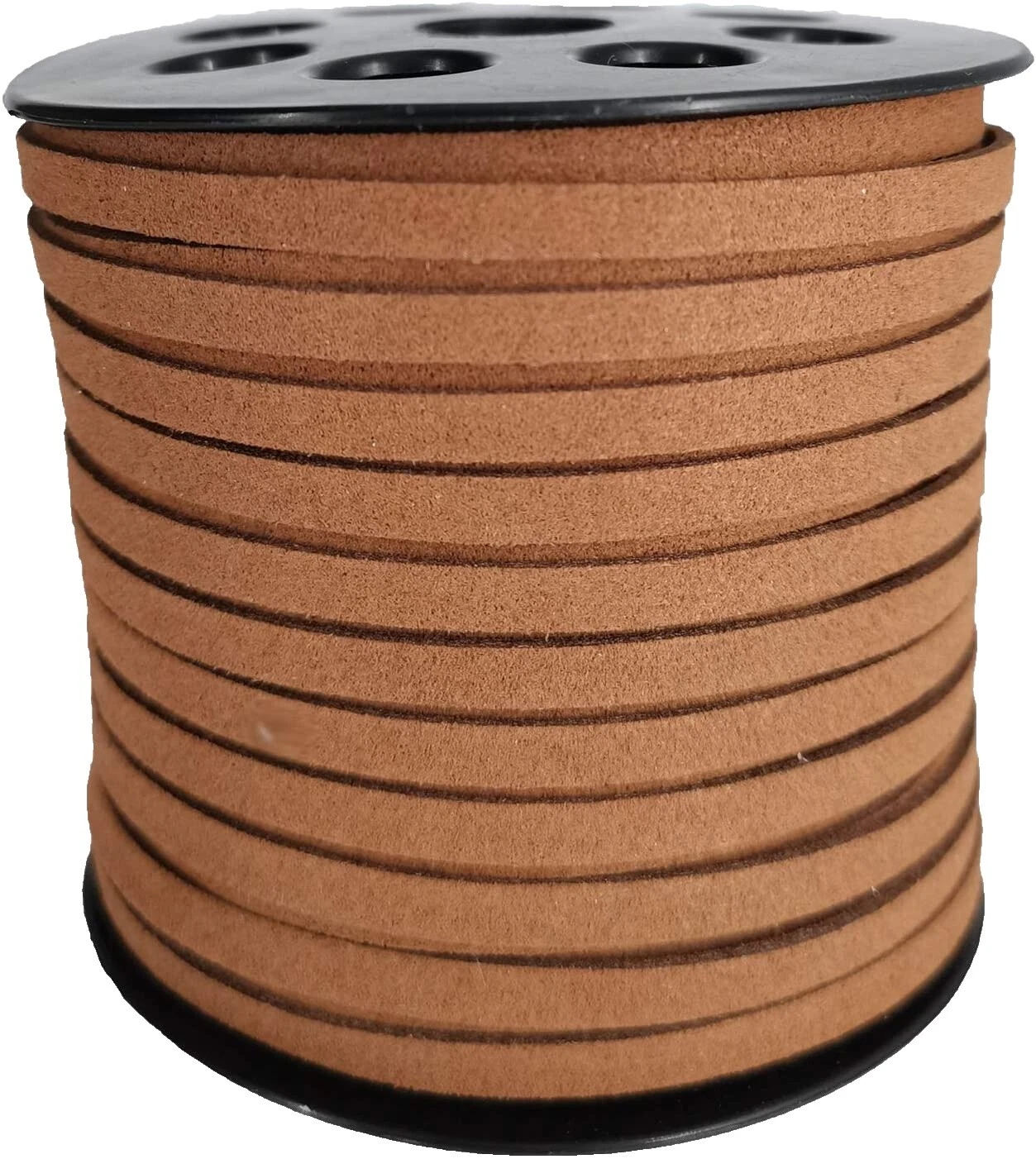 Замшевые коричневые шнуры для изготовления украшений