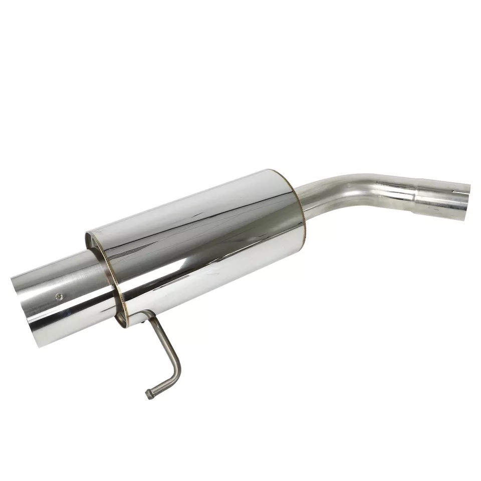 For Lexus 01-05 IS300 Altezza XE10 2JZ 4" Rolled Tip Muffler Exhaust System Foto 3 de 4