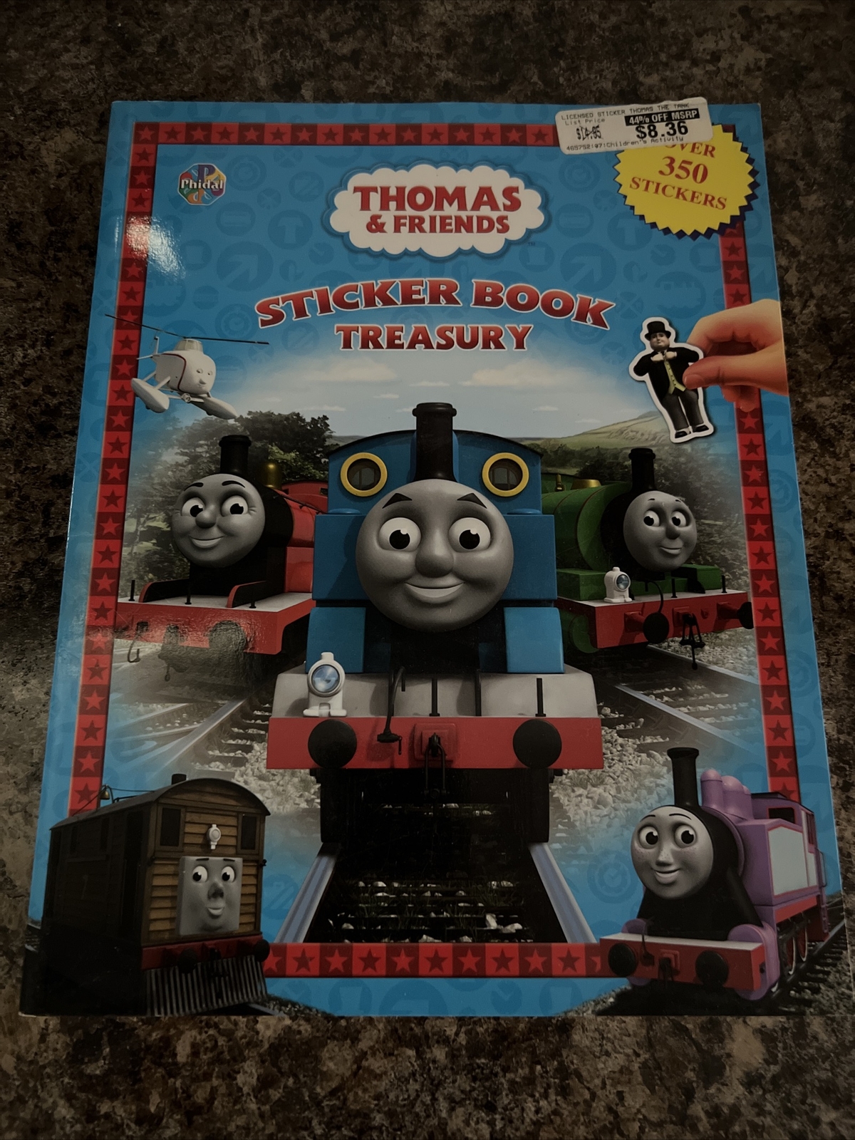 THOMAS & FRIENDS STICKER BOOK TREASURY By Phidal eBay