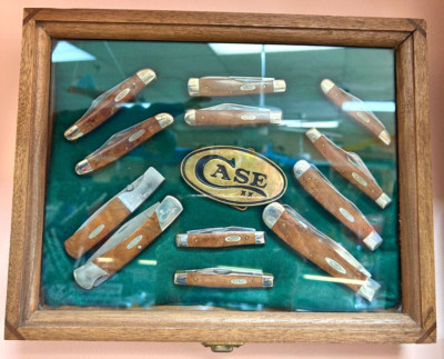 New Case XX 114 Knife Set - 12-Piece Vintage Collection - Rare Mint Condition