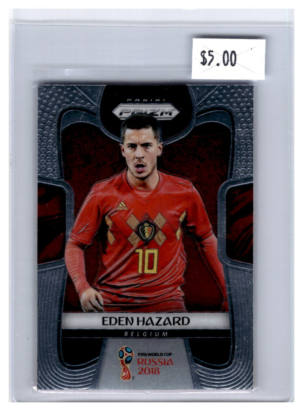 2018 Panini Prizm World Cup #13 Eden Hazard Belgium