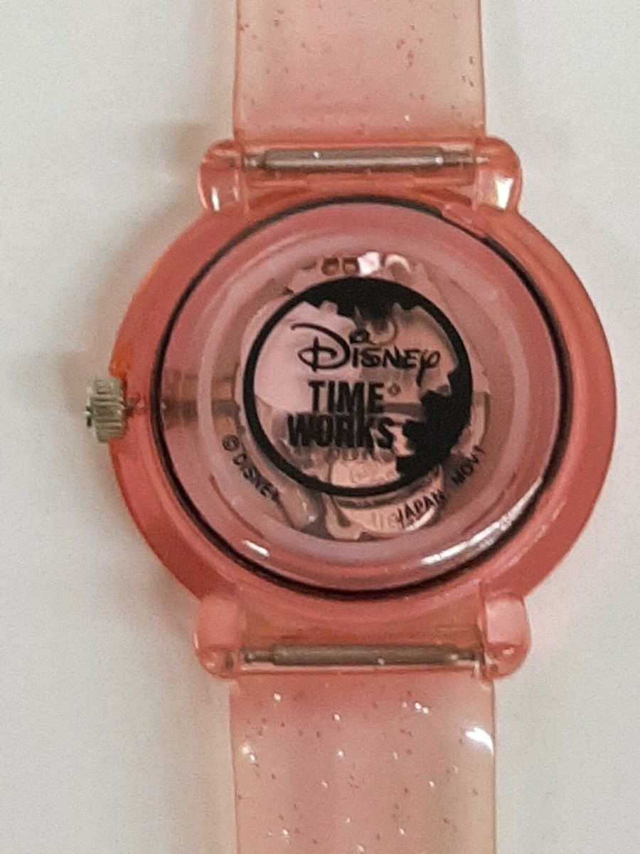 Disney Time Works Cinderella Watch Acrylic Case Disney Time Works ~ Cinderella Watch - Acrylic Case, WORKING  main image 2