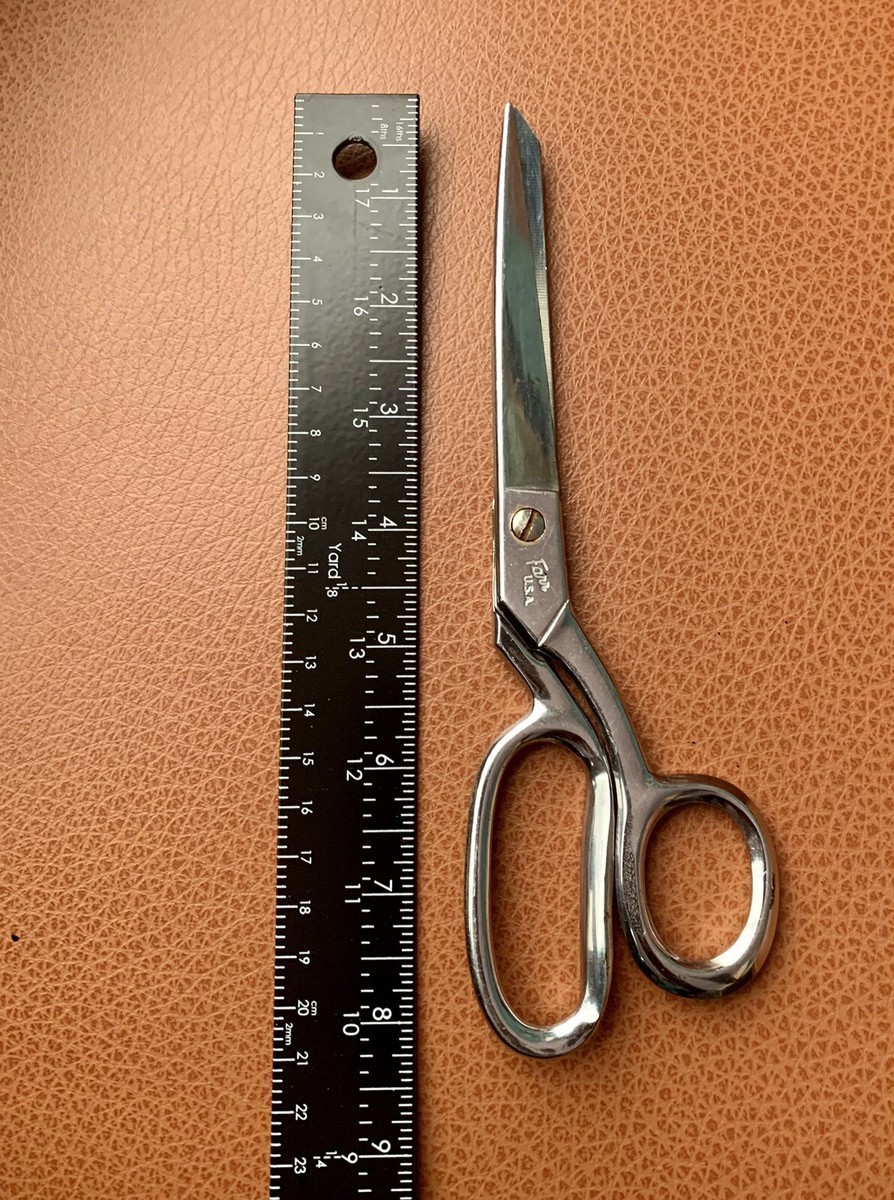 Vintage Farr Stainless Steel Scissors 8” L Shears Fabric Crafting