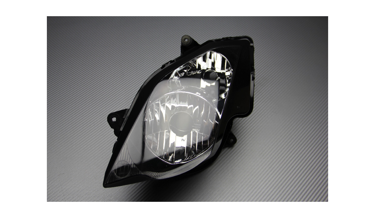 Feu avant gauche Honda VFR 800 VTEC avec lentille transparente haute visibilité