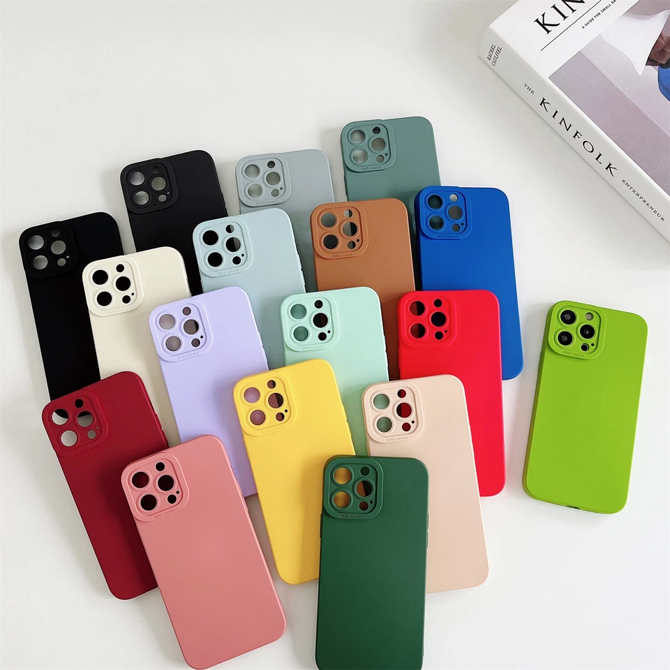 For iPhone SE 2022/20 3rd/2 8 76 Plus Liquid Silicone Shockproof Slim Phone Case - Image 2 of 4