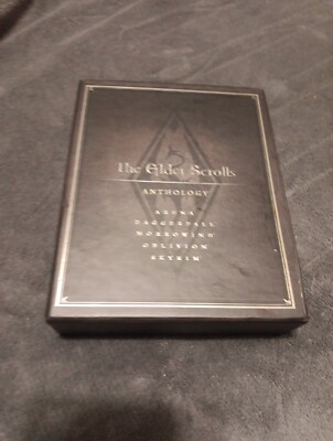 The Elder Scrolls Anthology PC Complete w/ All 9 Discs & 5 Maps Beautiful Condit