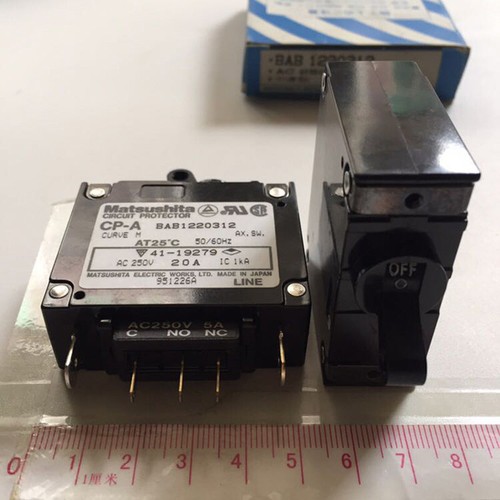 AC 125/250V 5A SPST Circuit Breaker Thermal Overload Protector - Foto 11