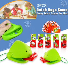 Catch Bug Tic Tac Tongue Desktop Board Game Lizard Tongue Eating Pest Game Gifts