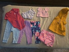 Baby Girl Clothing Lot 6-9 Months 8 Items